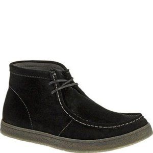NEW- Hush Puppies Aquaice Wallaboot - Black Suede
